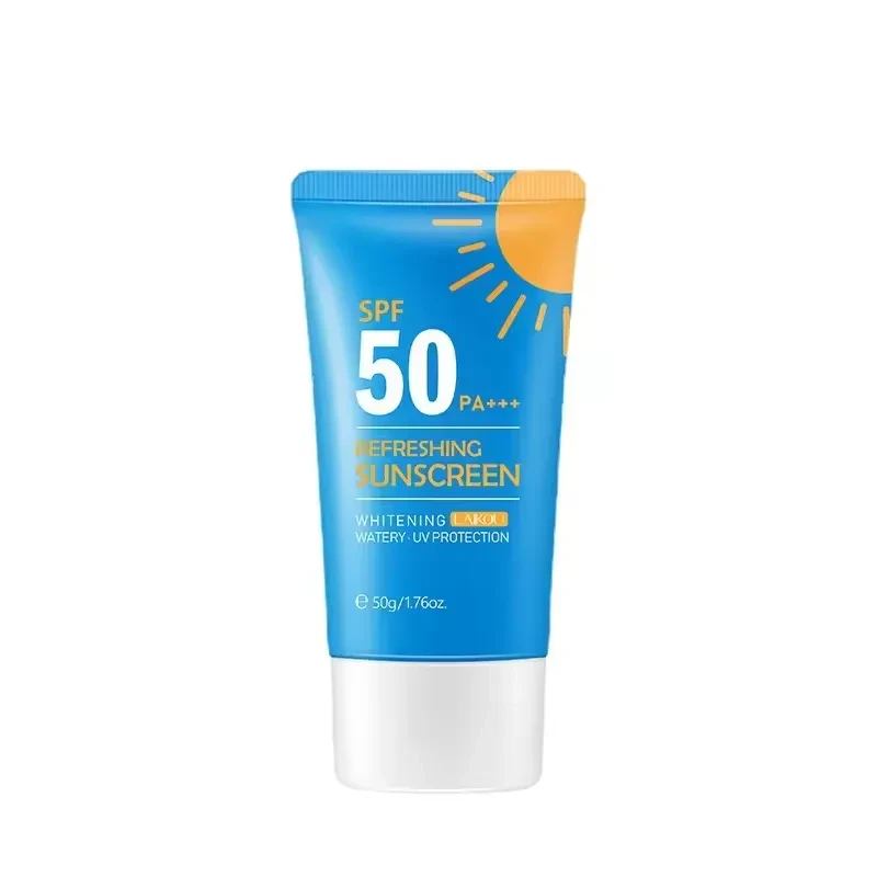 LAIKOU Refreshing Sunscreen Moisturizing Sun Cream Oil-control Sunblock Bleaching Facial Skin Care SPF 50 PA+++