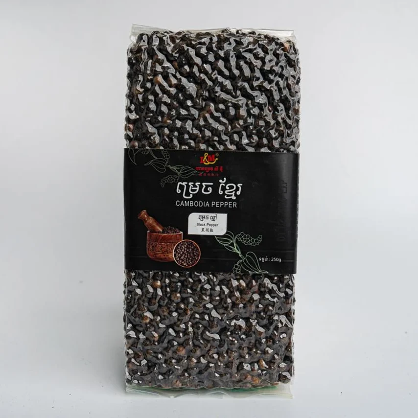 ម្រេចគ្រាប់ខ្មៅបឺតខ្យល់ 250g