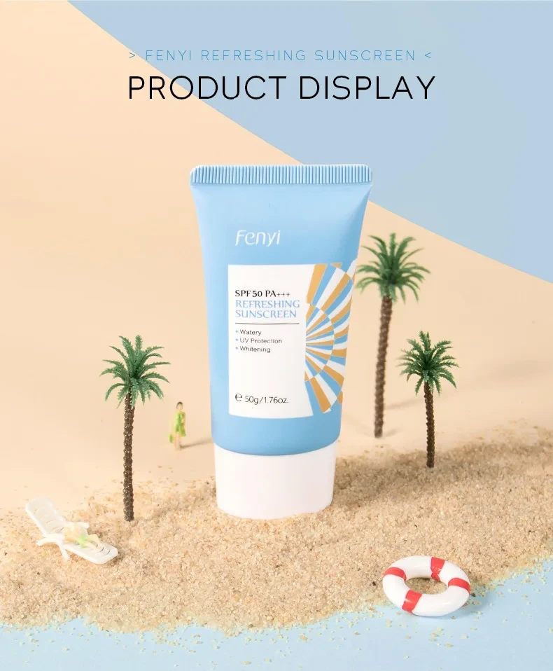 Refreshing Sunscreen 50g Isolate, Hydrating, Whitening, Makeup Pre-lactridge Isolates, Ultraviolet Rays To Protect The Skin
